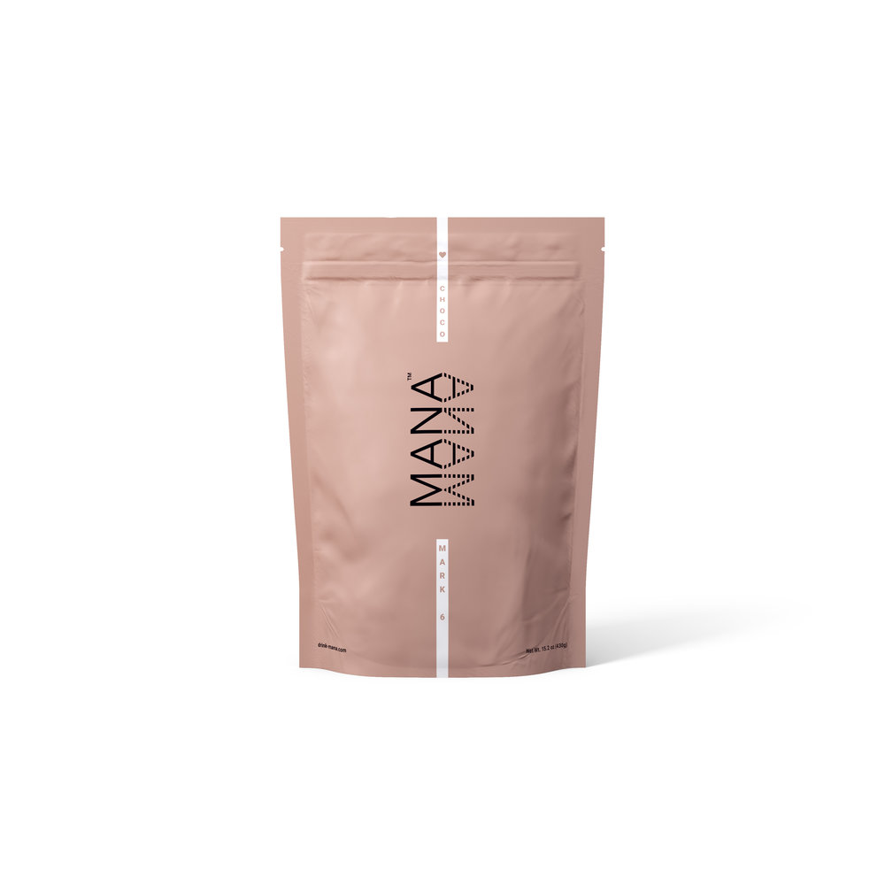 Obrázok Mana Mark 6 Powder Choco 430 g (8596172002185)