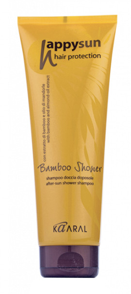 Obrázok Kaaral Bamboo shower - Bambusový šampón na vlasy a telo 250ml