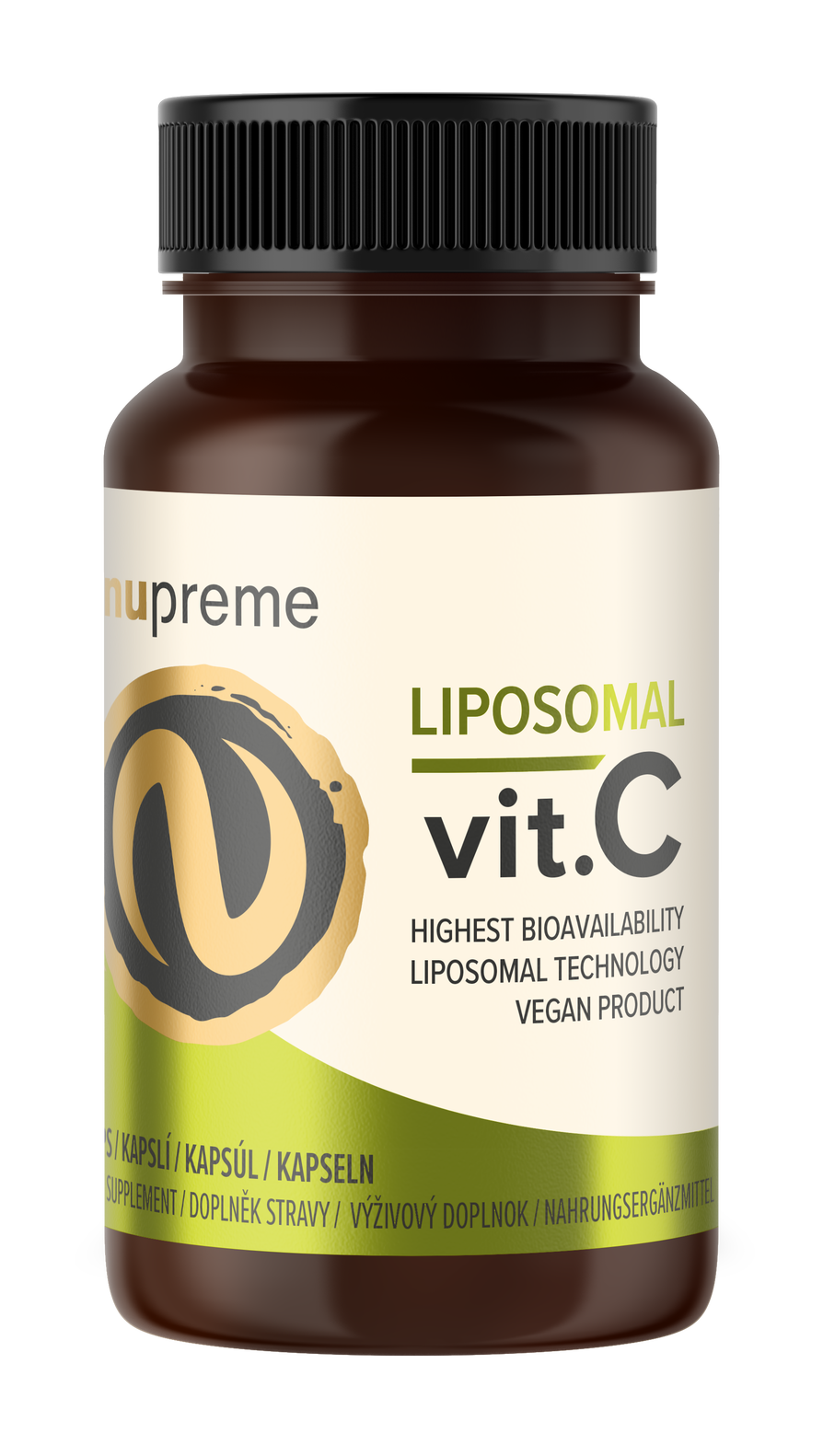 Obrázok Nupreme Lipozomálny Vitamín C, 30 kapsúl (8594176064833)