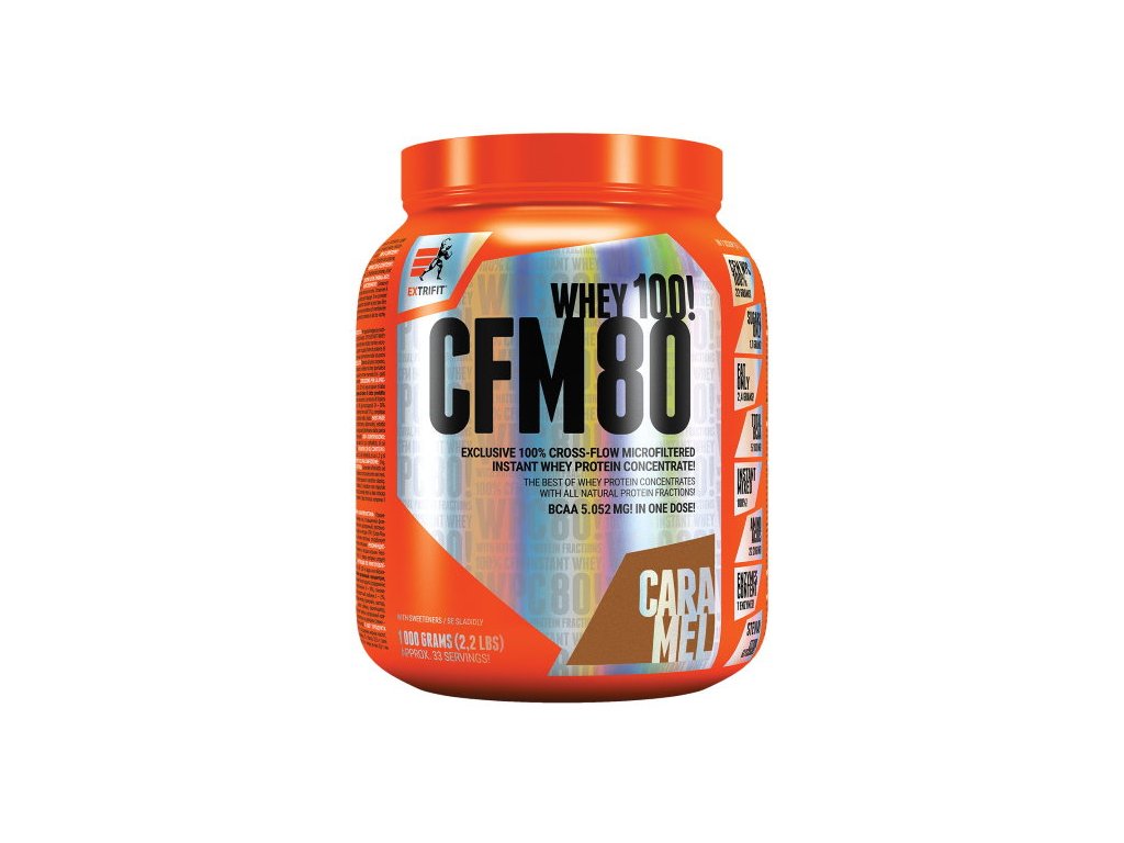 Obrázok Extrifit CFM Instant Whey 80 1000 g chocolate (8594181600606)