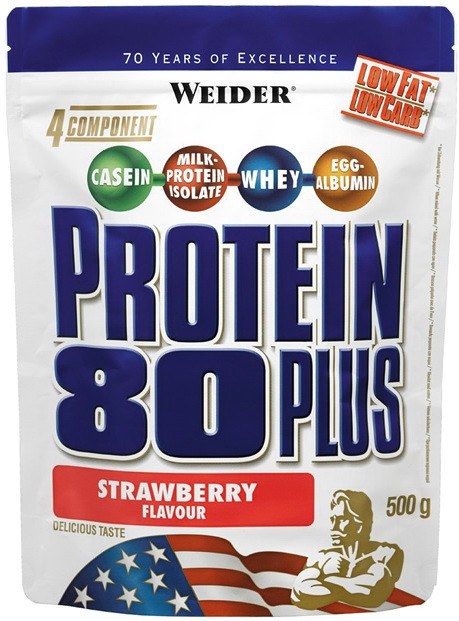 Obrázok Weider Protein 80 Plus, 500 g lemon-curd