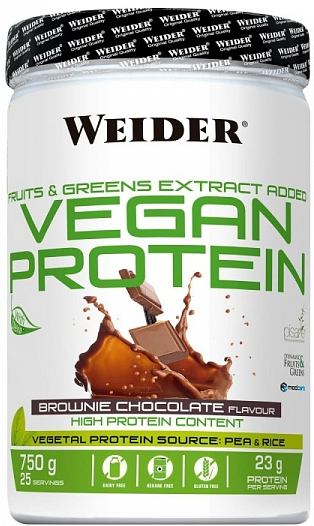 Obrázok Weider Vegan Protein, 750 g pina colada