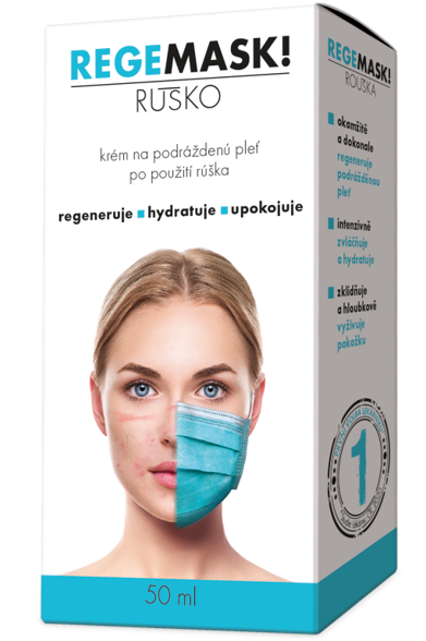 Obrázok REGEMASK! RÚŠKO krém na podráždenú pleť 1x50 ml