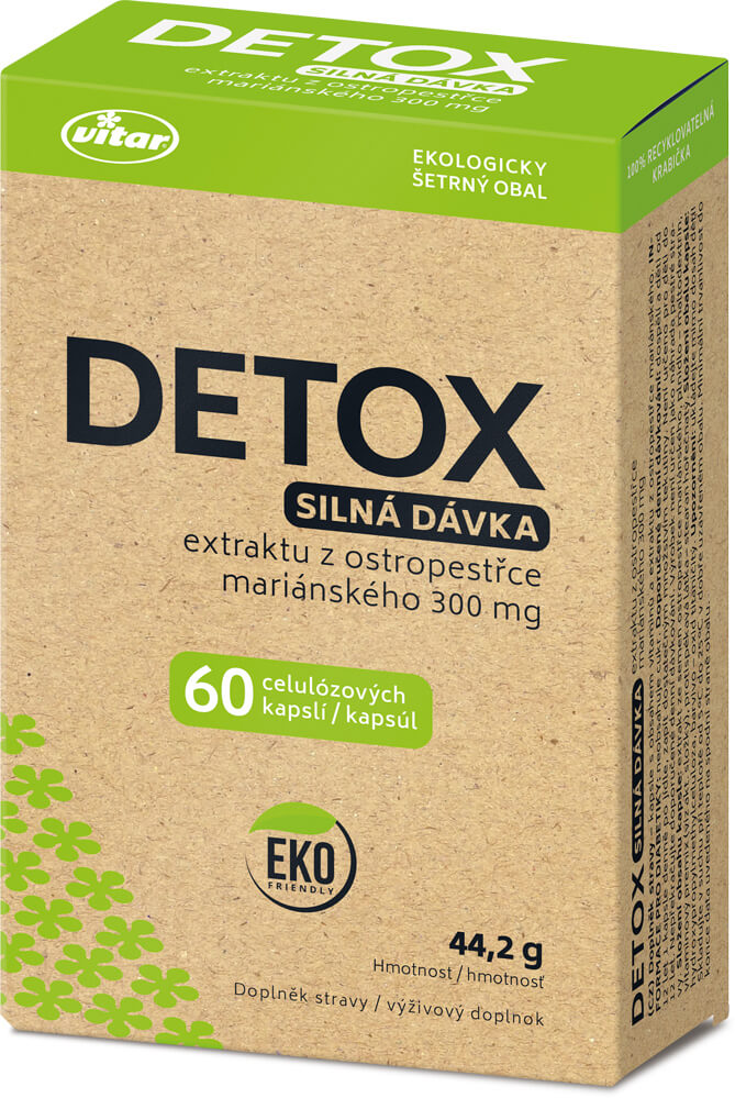 Obrázok VITAR DETOX SILNÁ DÁVKA cps 1x60 ks