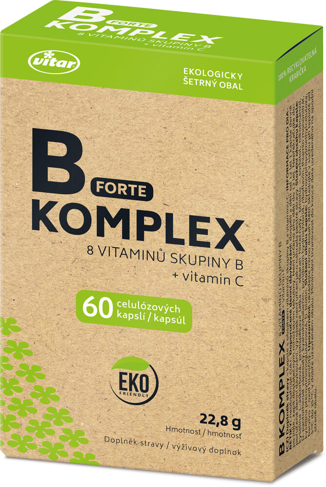 Obrázok VITAR B-KOMPLEX FORTE + vitamín C