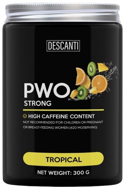 Obrázok Descanti PWO Strong Tropical 300 g