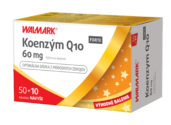 Obrázok WALMARK Koenzym Q10 FORTE 60 mg PROMO 2019