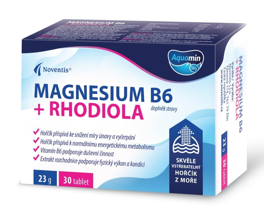 Obrázok Magnesium B6 + Rhodiola 30 tablet