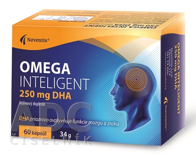 Obrázok Noventis OMEGA INTELIGENT 250 mg DHA