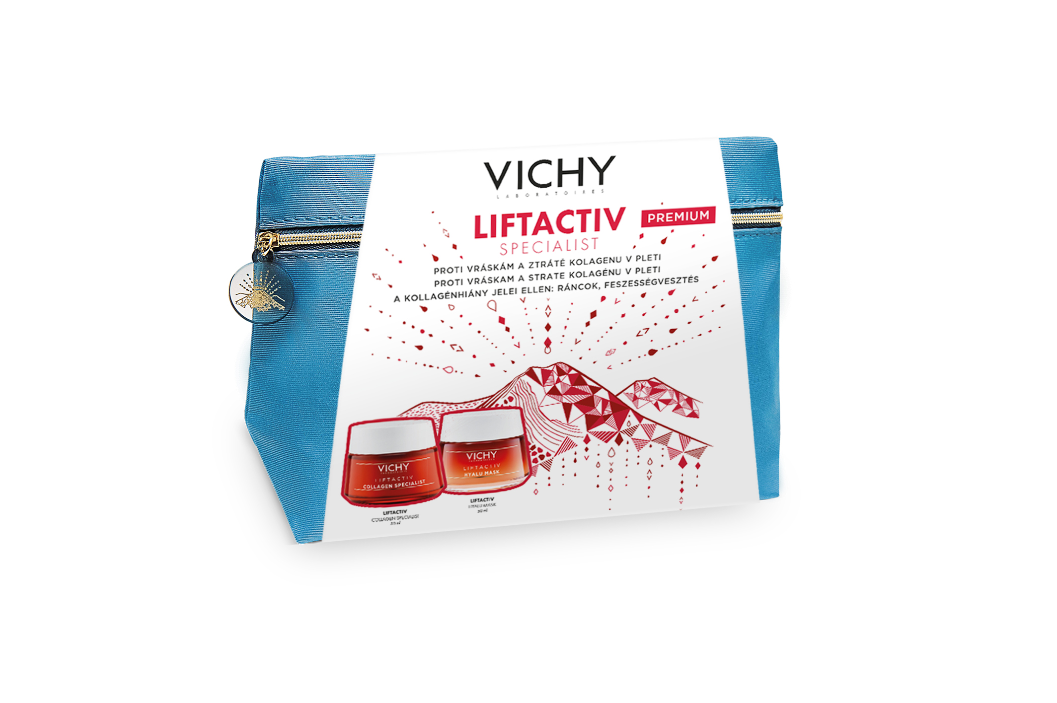 Obrázok VICHY LIFTACTIV SPECIALIST XMAS 2020 denný krém 50 ml + pleťová maska 50 ml, 1x1 set