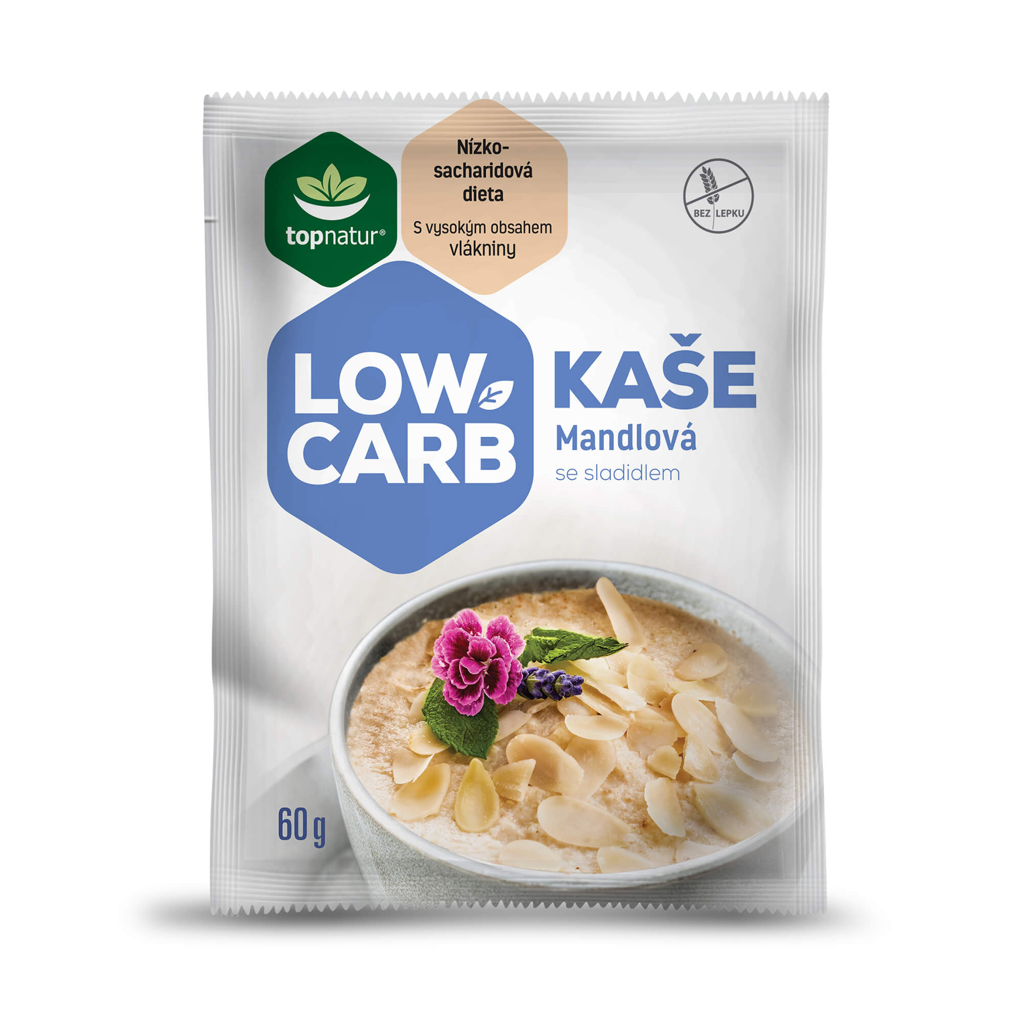 Obrázok topnatur LOW CARB KAŠA Mandl´ová