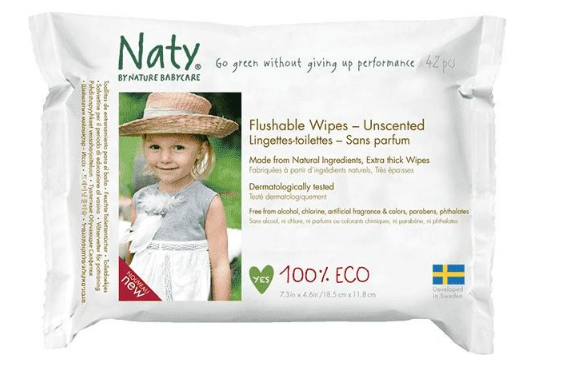 Obrázok NATY NATURE BABYCARE ECO 42 ks, toaletné - vlhčené obrúsky