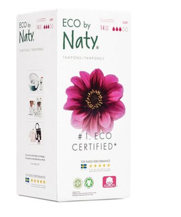 Obrázok NATY NATURE Tampóny Super + Aplikátor 14 ks