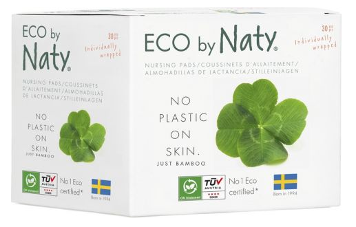 Obrázok NATY ECO Vložky do podprsenky pre dojčiace mamičky 30 ks