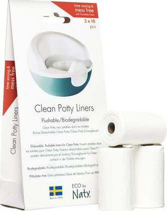 Obrázok NATY NATURE BABYCARE Jednorazové vrecúška do nočníka 10x3 ks