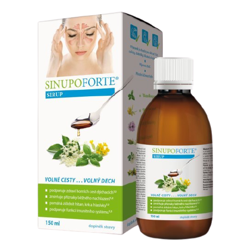 Obrázok SINUPO FORTE sirup 1x150 ml