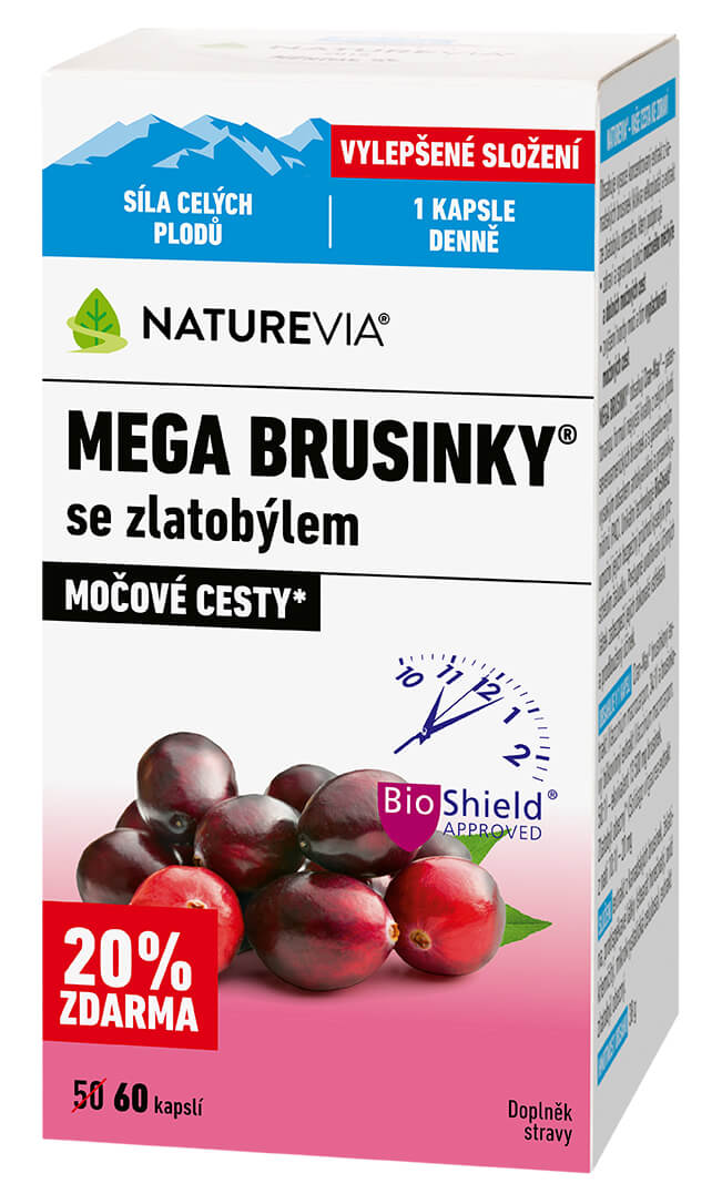 Obrázok SWISS NATUREVIA MEGA BRUSNICE SO ZLATOBYĽOU