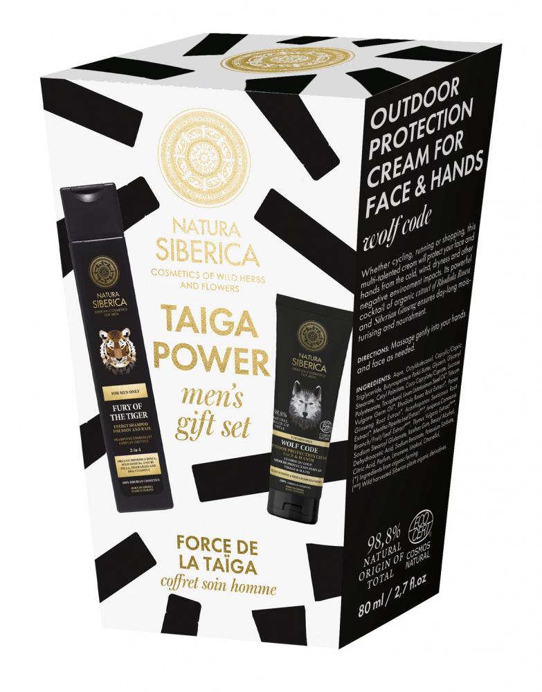 Obrázok NATURA SIBERICA TAIGA POWER Mens Gift Sada (4743318148687)