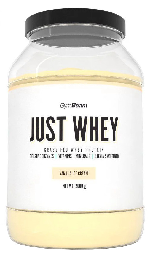 Obrázok GymBeam Just Whey 2000 g vanilková zmrzlina