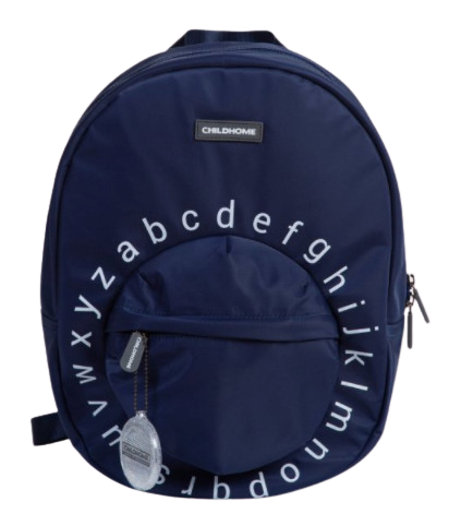 Obrázok CHILDHOME - Detský batoh Kids School Backpack Navy White