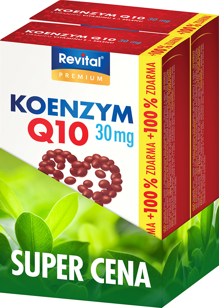 Obrázok Revital KOENZÝM Q10 30 mg+VITAMÍN E+SELÉN