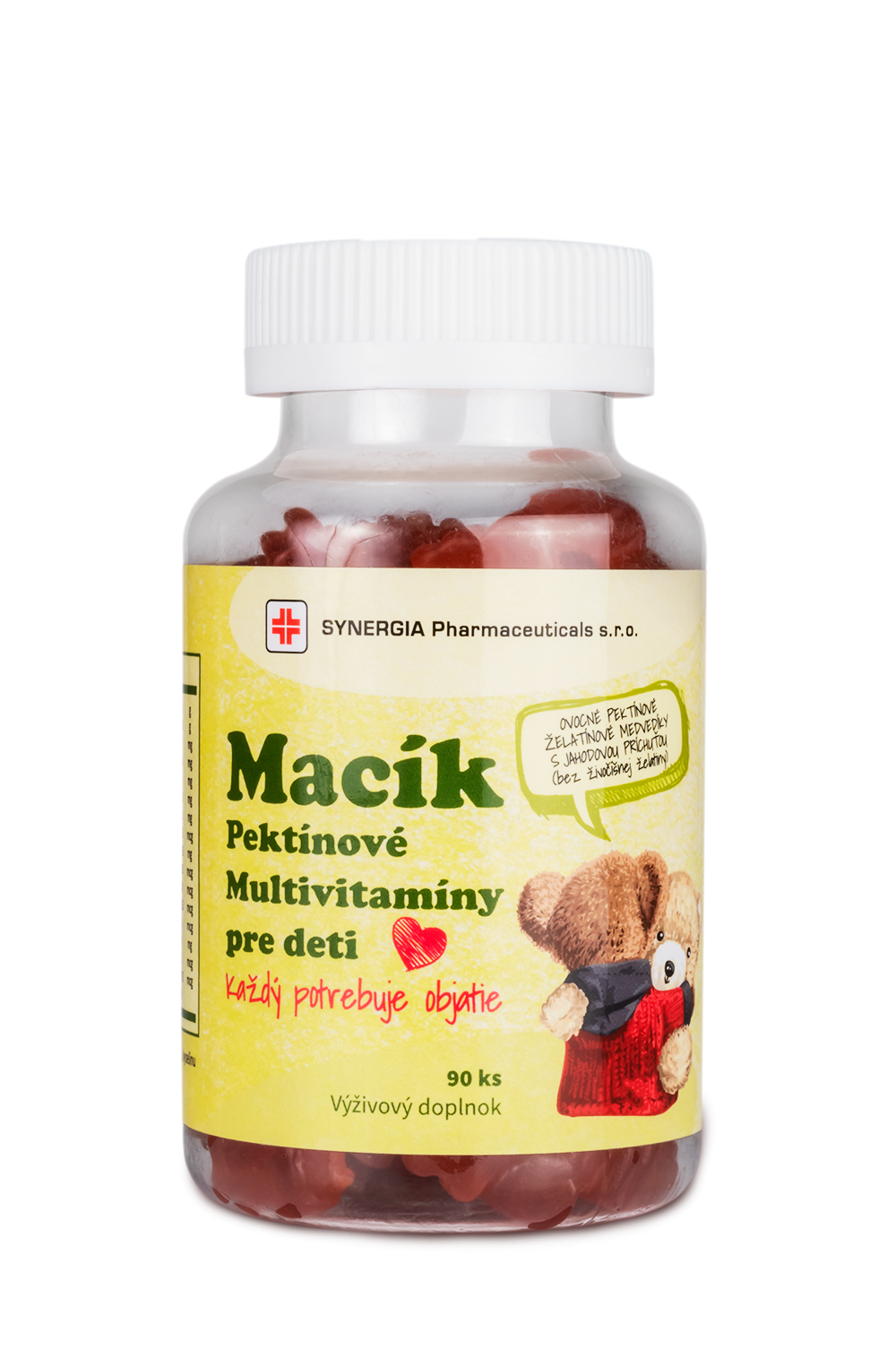 Obrázok Macík pektínové multivitamíny pre deti