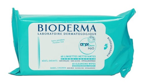 Obrázok BIODERMA ABCDerm H2O obrúsky (V2)