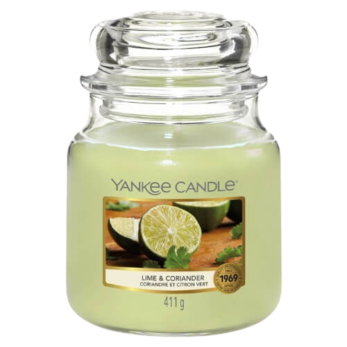 Obrázok Yankee Candle Vanilla Lime vonná sviečka 411 g Classic stredná 