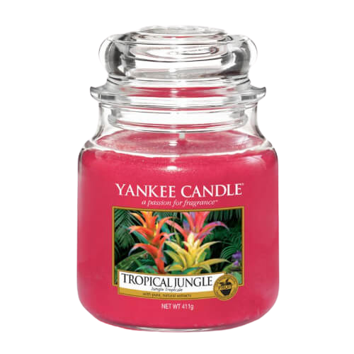 Obrázok Yankee Candle Tropical Jungle vonná sviečka 411 g Classic stredná 