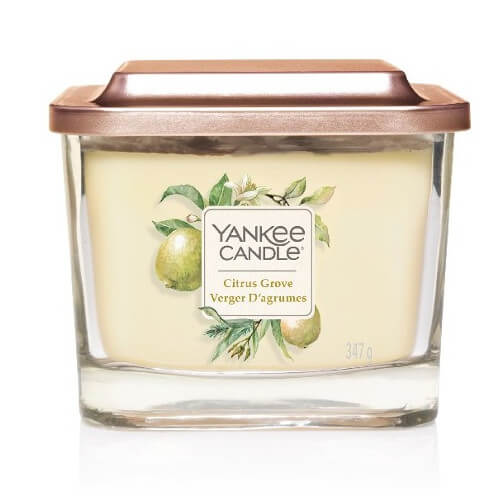 Obrázok Yankee Candle Elevation Citrus Grove vonná sviečka 347 g stredná 