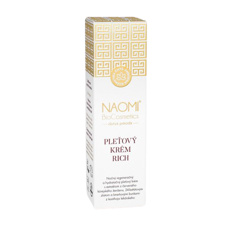 Obrázok NAOMI BioCosmetics - Pleťový krém RICH 1x30ml - nočný