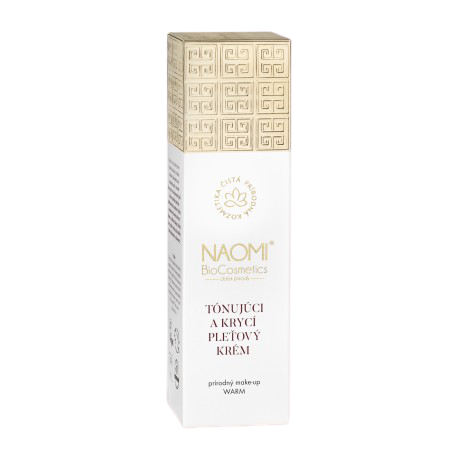 Obrázok NAOMI BIOCOSMETICS TONUJUCI A KRYCI PLETOVY KREM WARM 30ML