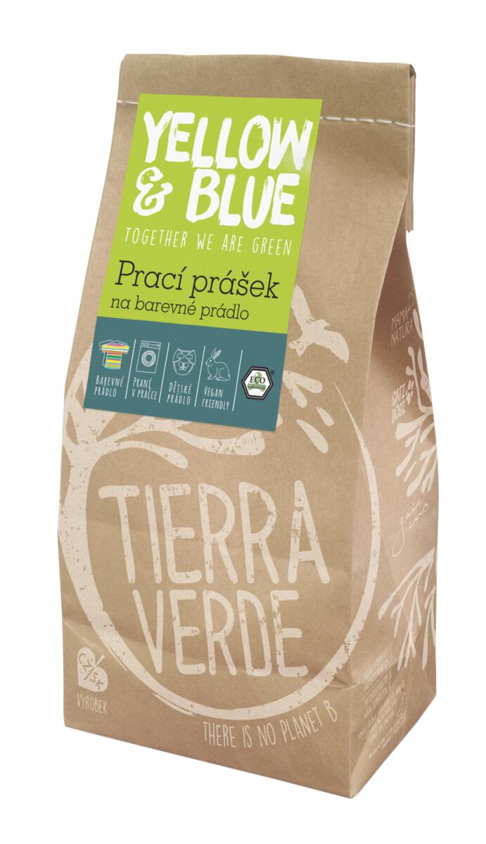 Obrázok YELLOW & BLUE na farebnú bielizeň 850 g (56 praní) (8594165005878)