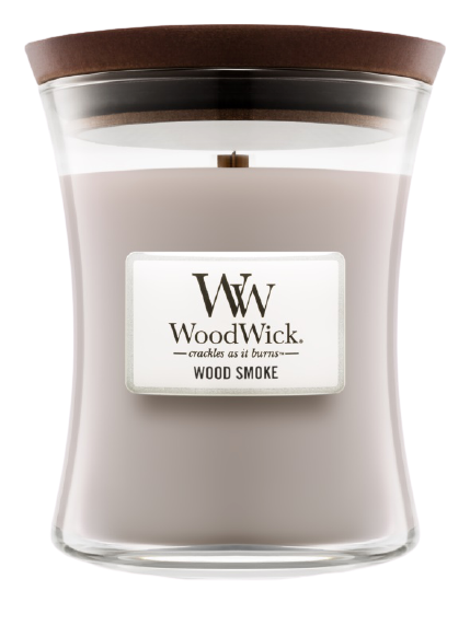 Obrázok Woodwick Wood Smoke vonná sviečka 275 g stredná 