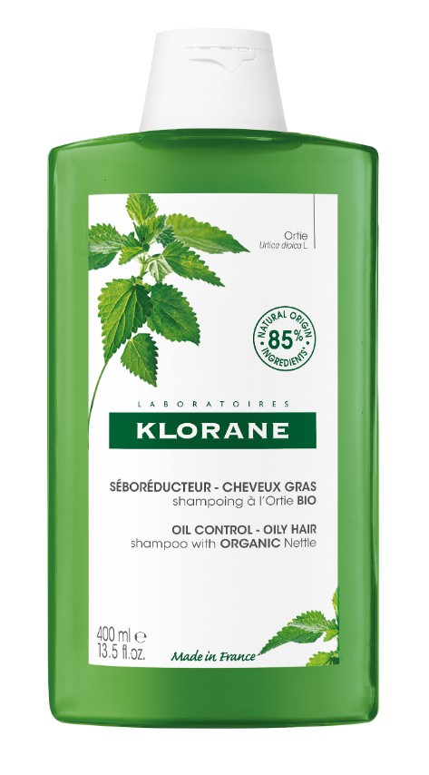 Obrázok KLORANE SHAMPOOING à l'Ortie BIO šampón s bio žihľavou, mastné vlasy 1x400 ml