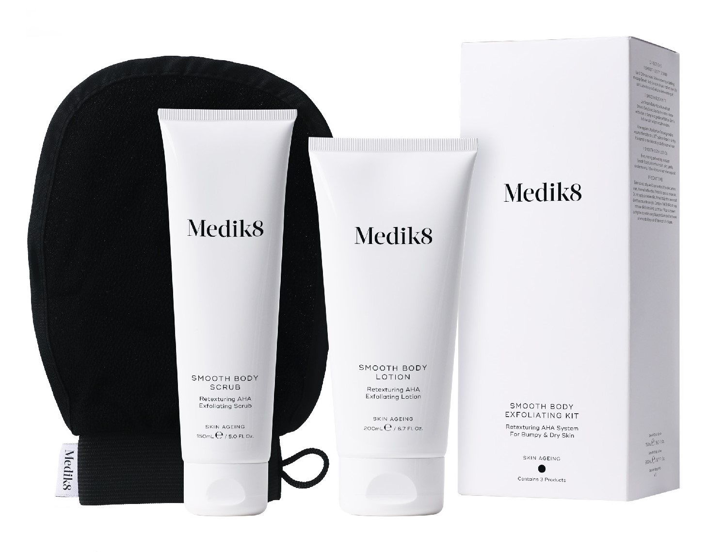 Obrázok Medik8 Smooth Body Exfoliating Kit 3ks