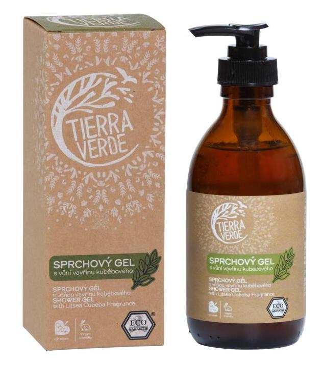 Obrázok TIERRA VERDE Sprchovací Gél s vôňou Vavrínu kubébového 230 ml (8594165001245)