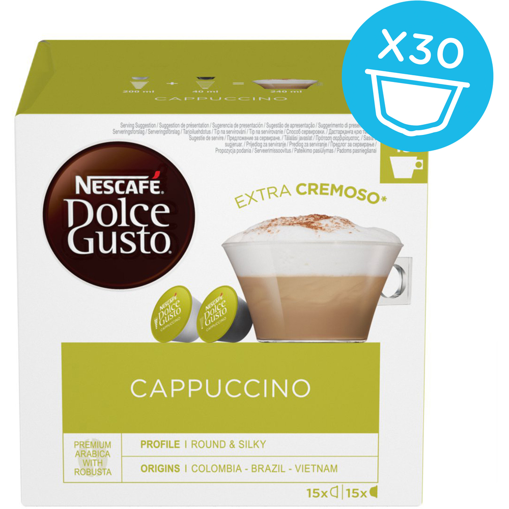 Obrázok KAVA NESCAFE CAPPUCCINO 30 CAP