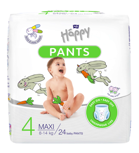 Obrázok BELLA HAPPY Pants Junior (11-18 kg) 22 ks