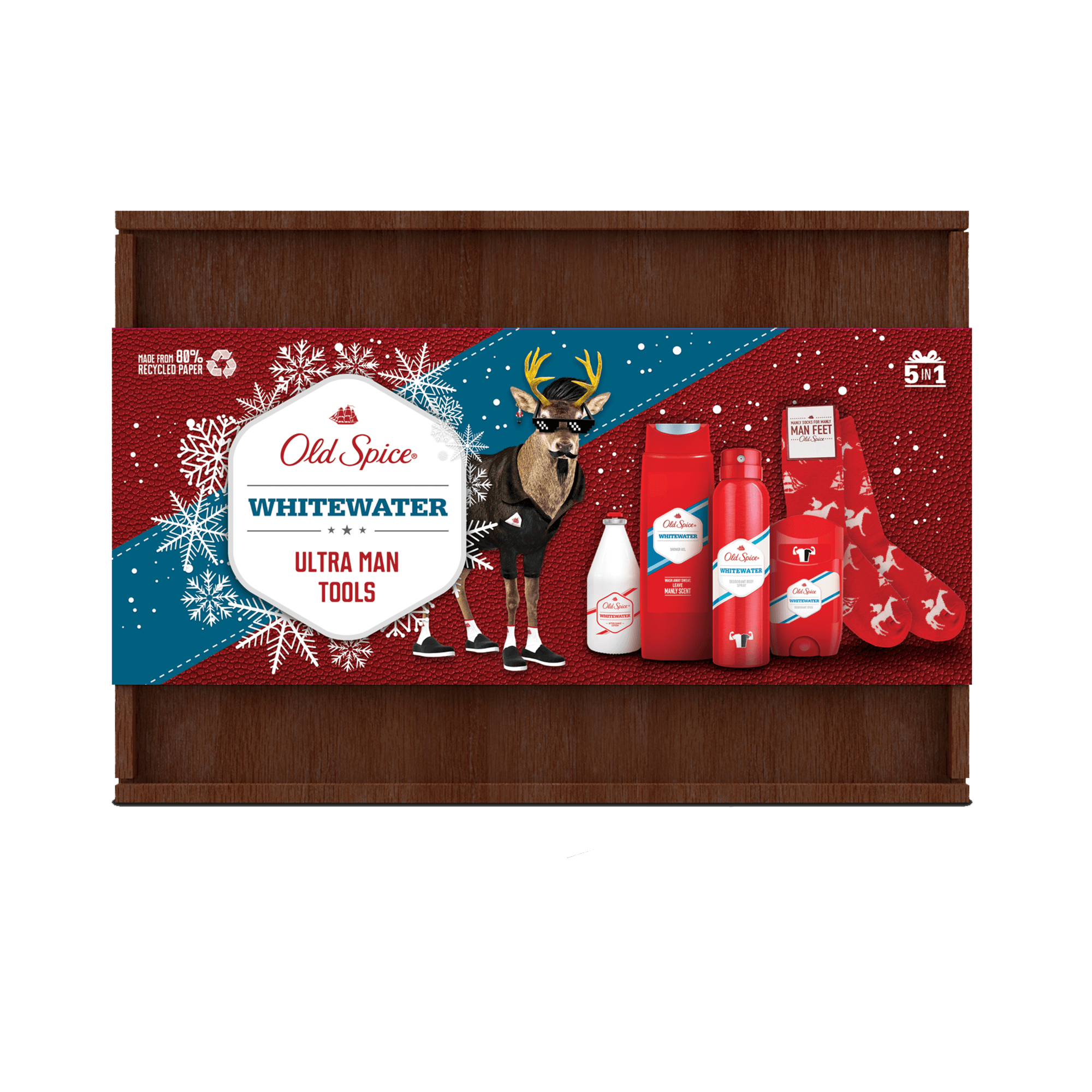 Obrázok Old Spice Captain Wooden 5v1 Set 1 set