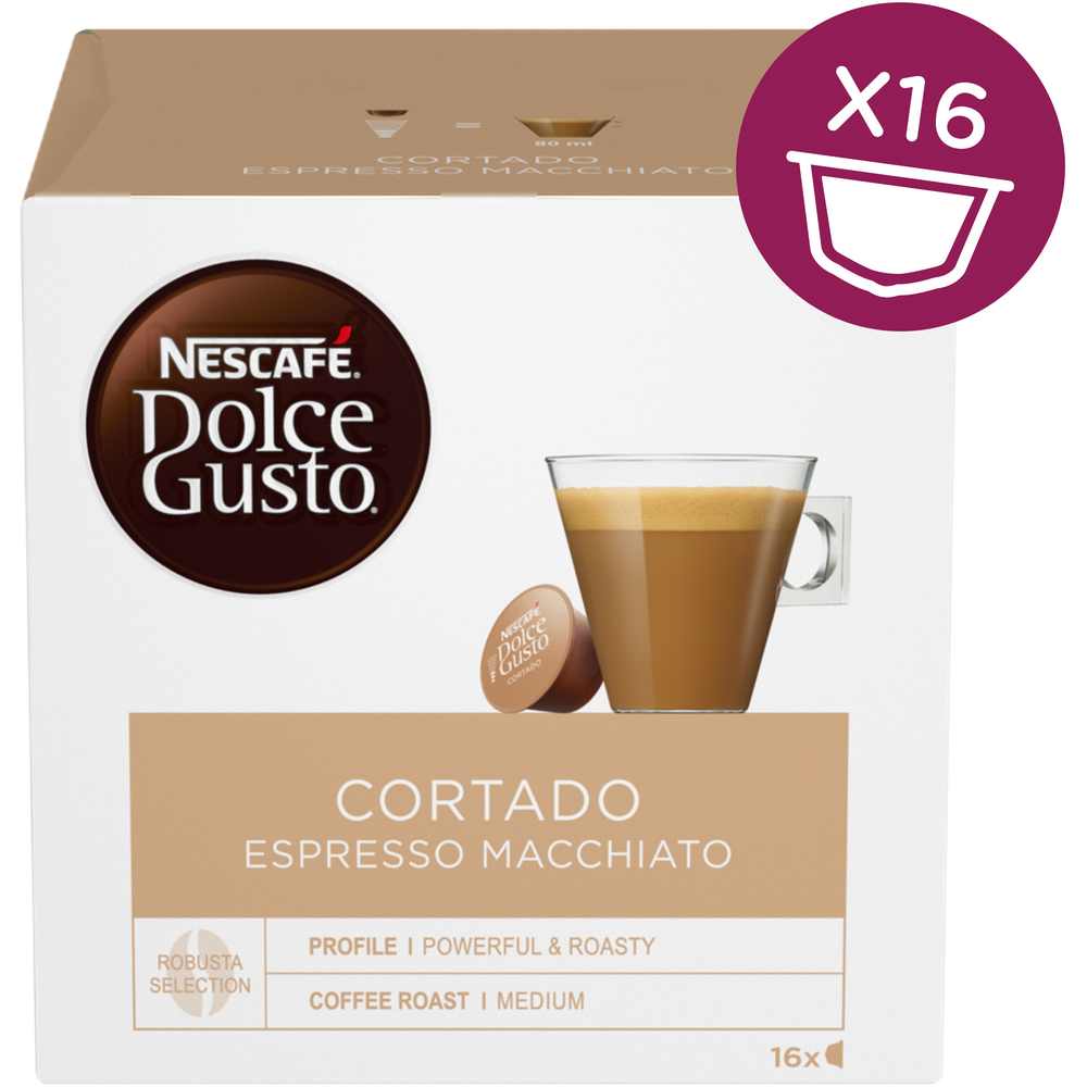 Obrázok Nescafé Dolce Gusto Cortado 16ks (12122140)