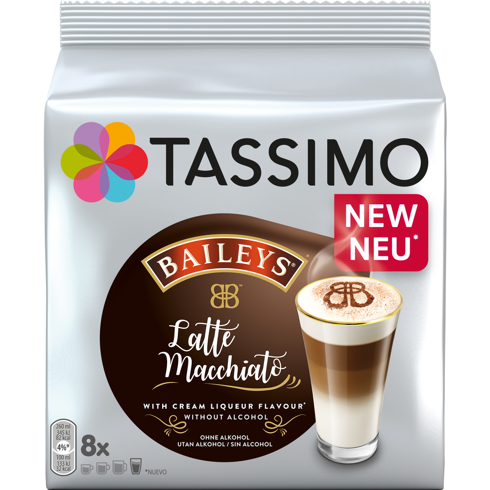 Obrázok Tassimo LAT MACH BAILEYS JACOBS