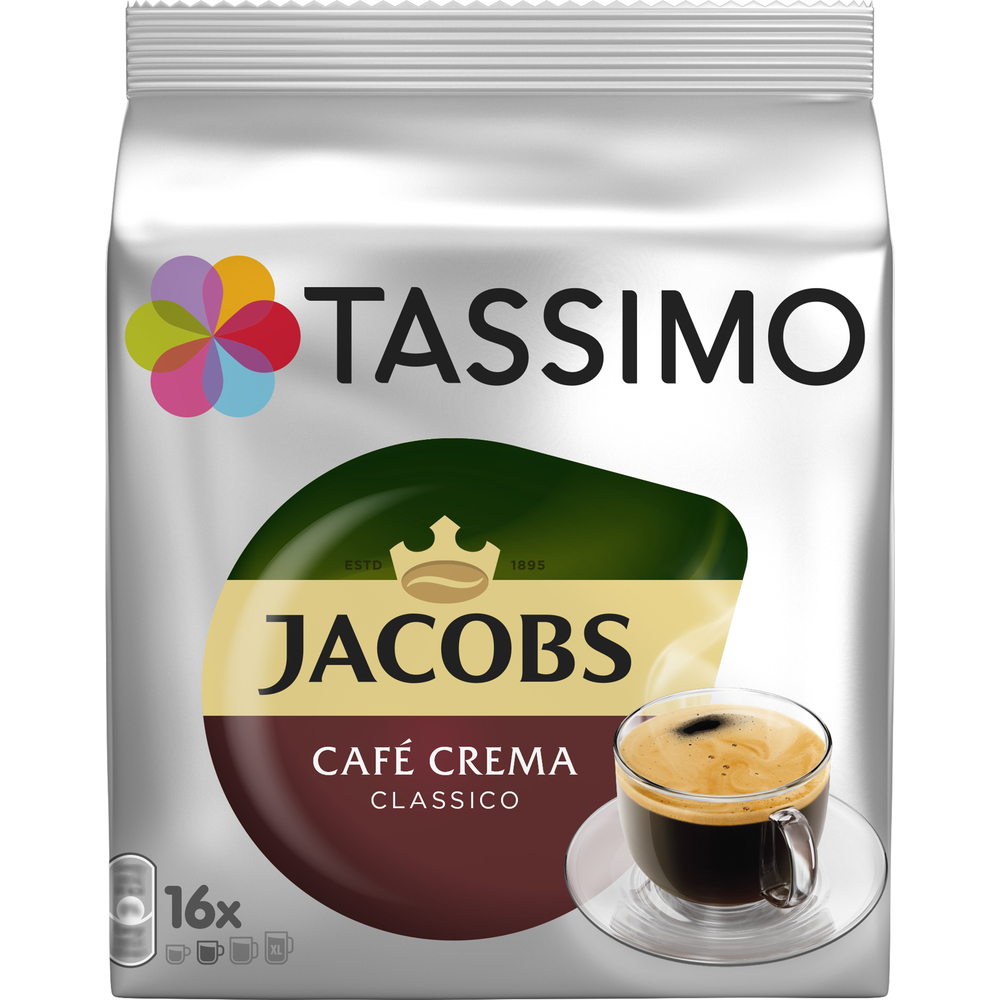 Obrázok TASSIMO  CAFÉ CREMA (náplň) JACOBS KRÖN.kapsule 40026743