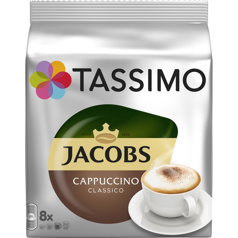 Obrázok TASSIMO  CAPPUCCINO (náplň) JACOBS KRÖN.kapsule 40026746