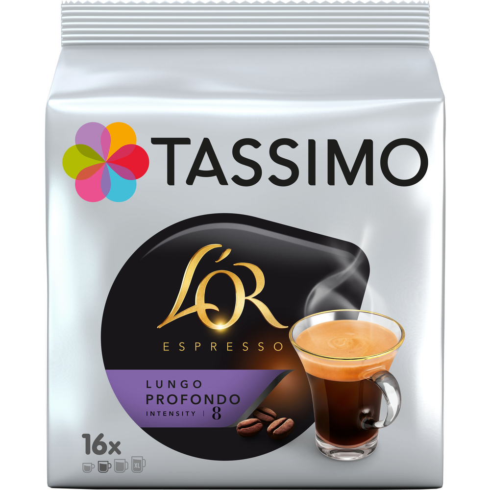 Obrázok TASSIMO LOR LUNGO PROFONDO 128g (4019120)