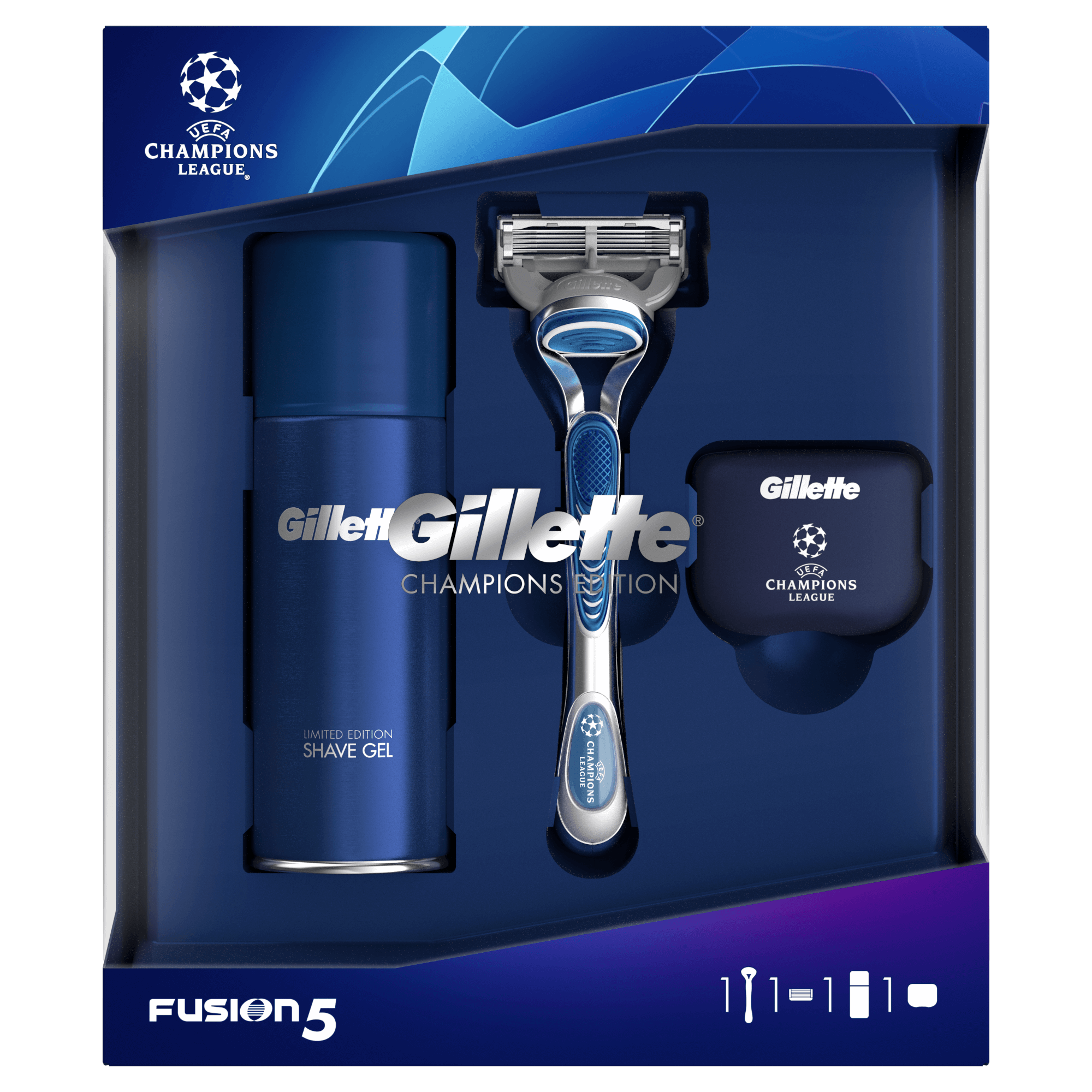 Obrázok Gillette Fusion Champions league BOX 1 kus - ové balenie