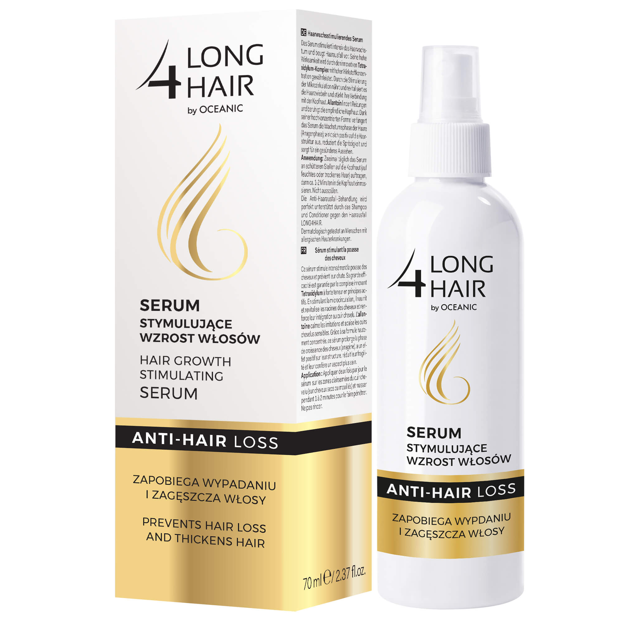 Obrázok LONG 4 HAIR sérum stimulujúce rast vlasov 70ml