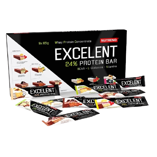 Obrázok Nutrend Excelent Bar, 9 x 85 g