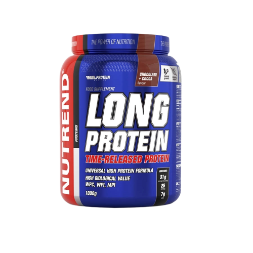 Obrázok Nutrend Long Protein s BCAA 1000g čokoláda-kakao