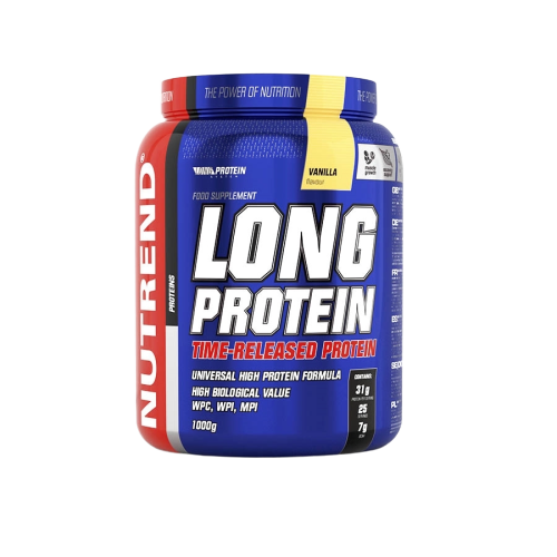 Obrázok Nutrend Long Protein s BCAA 1000g vanilka